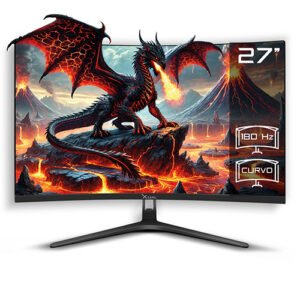 27" Monitor Gamer Curvo XZ4010-2 FHD 180Hz 1ms Negro